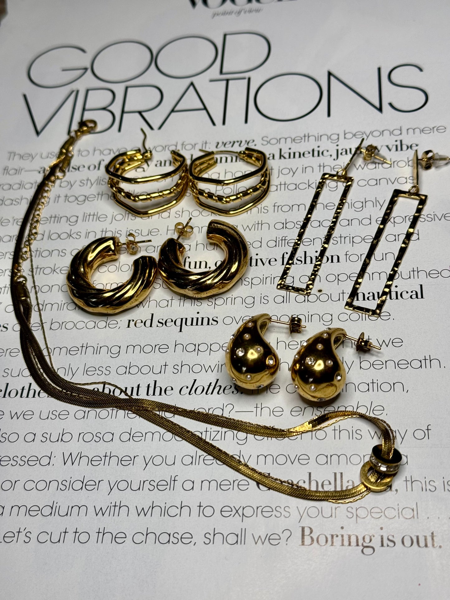 Timeless Drop Earrings