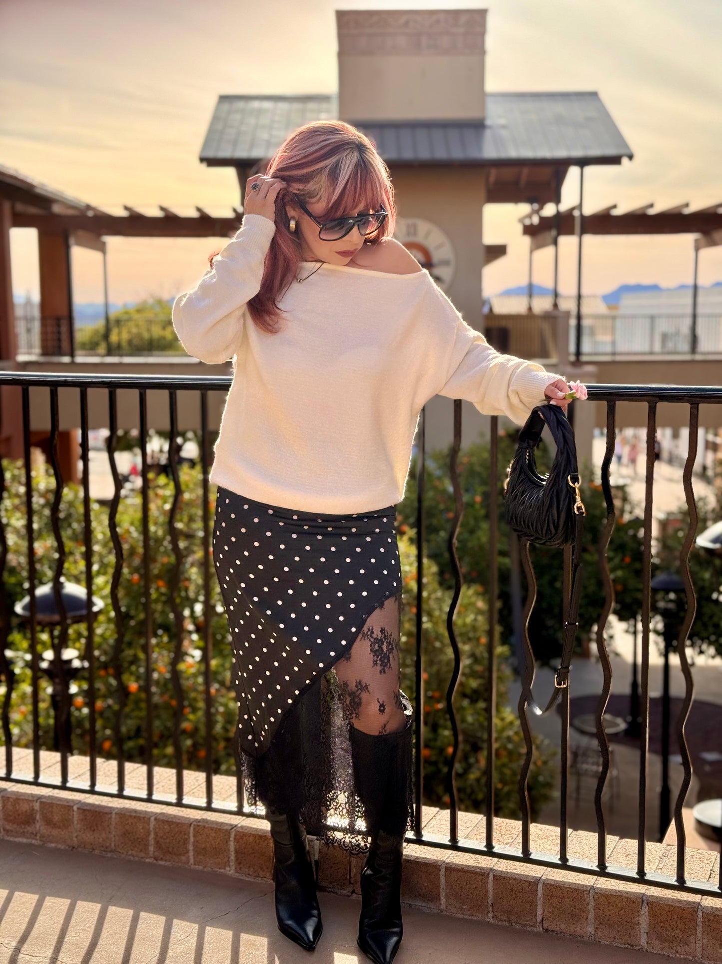 Creamy & Dreamy Knit Off Shoulder Sweater