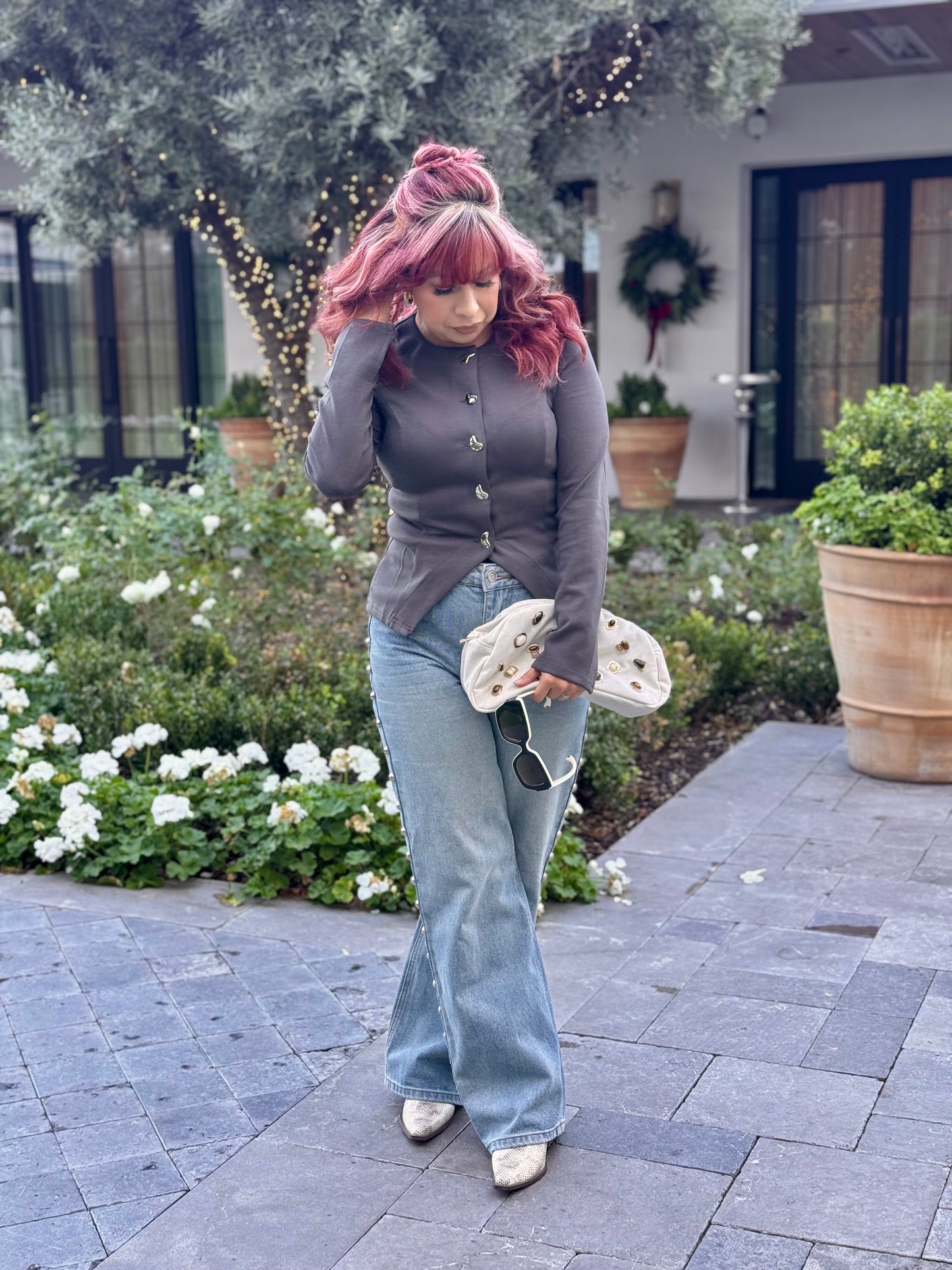 With Intention Charcoal Jacket