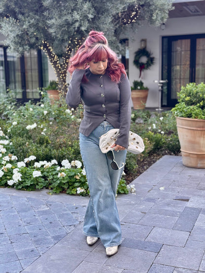 With Intention Charcoal Jacket