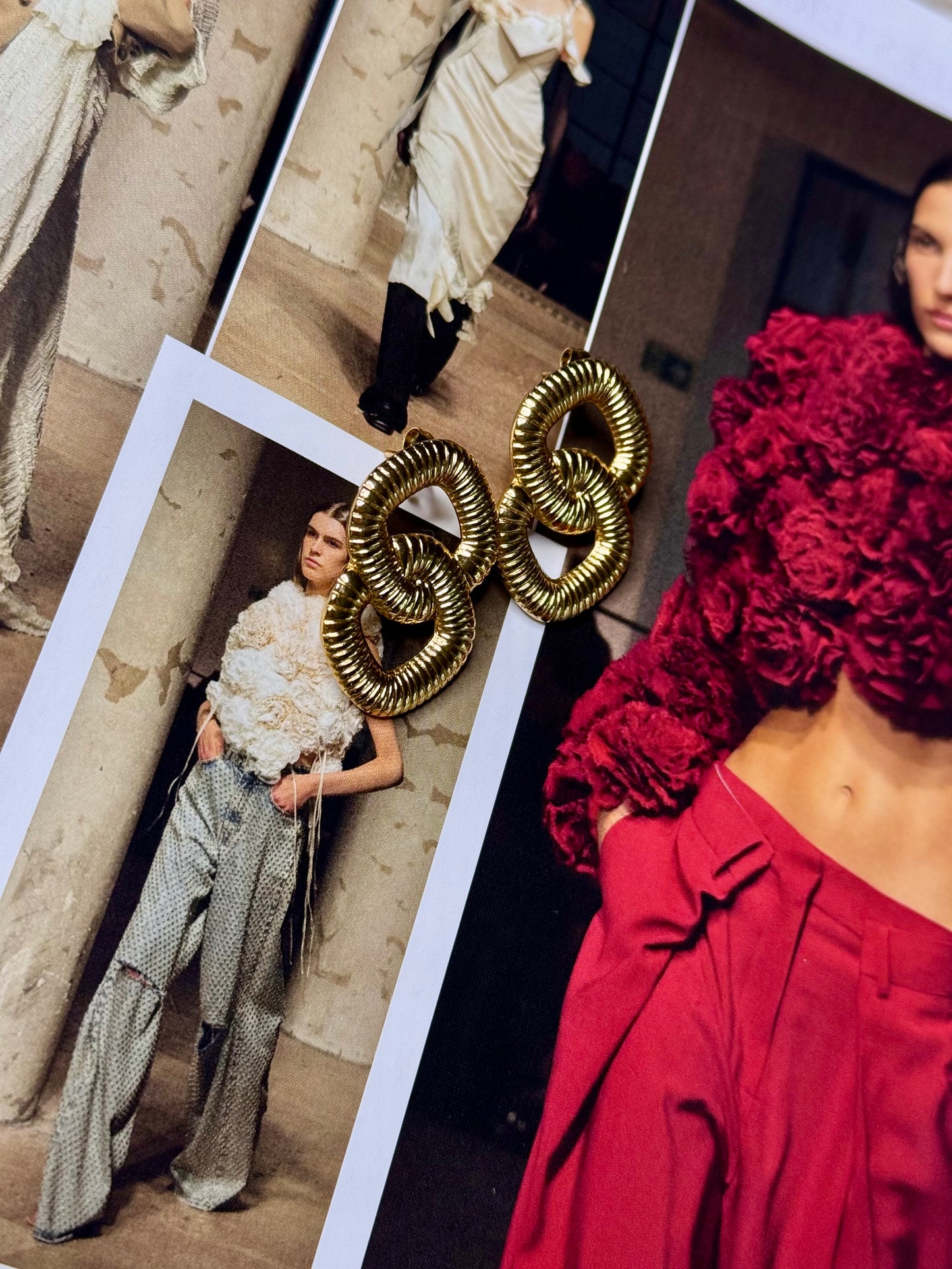 Locked In Gold Dipped Studs