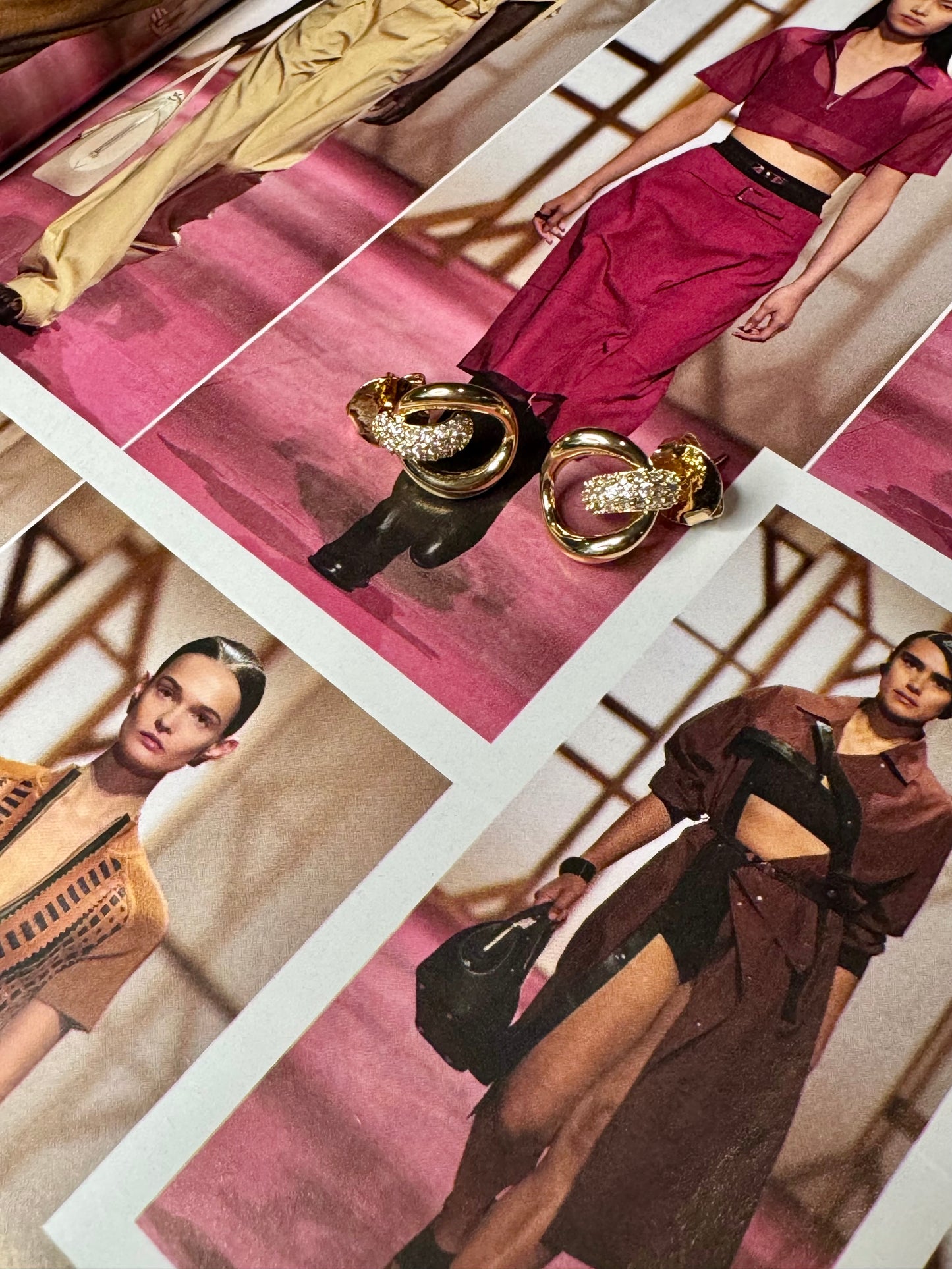 Ella Brilla Rhinestone Circle Studs