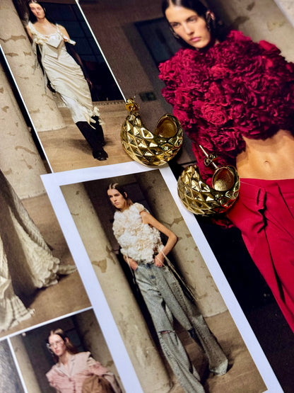 So Chic & Polished Textured Hoops