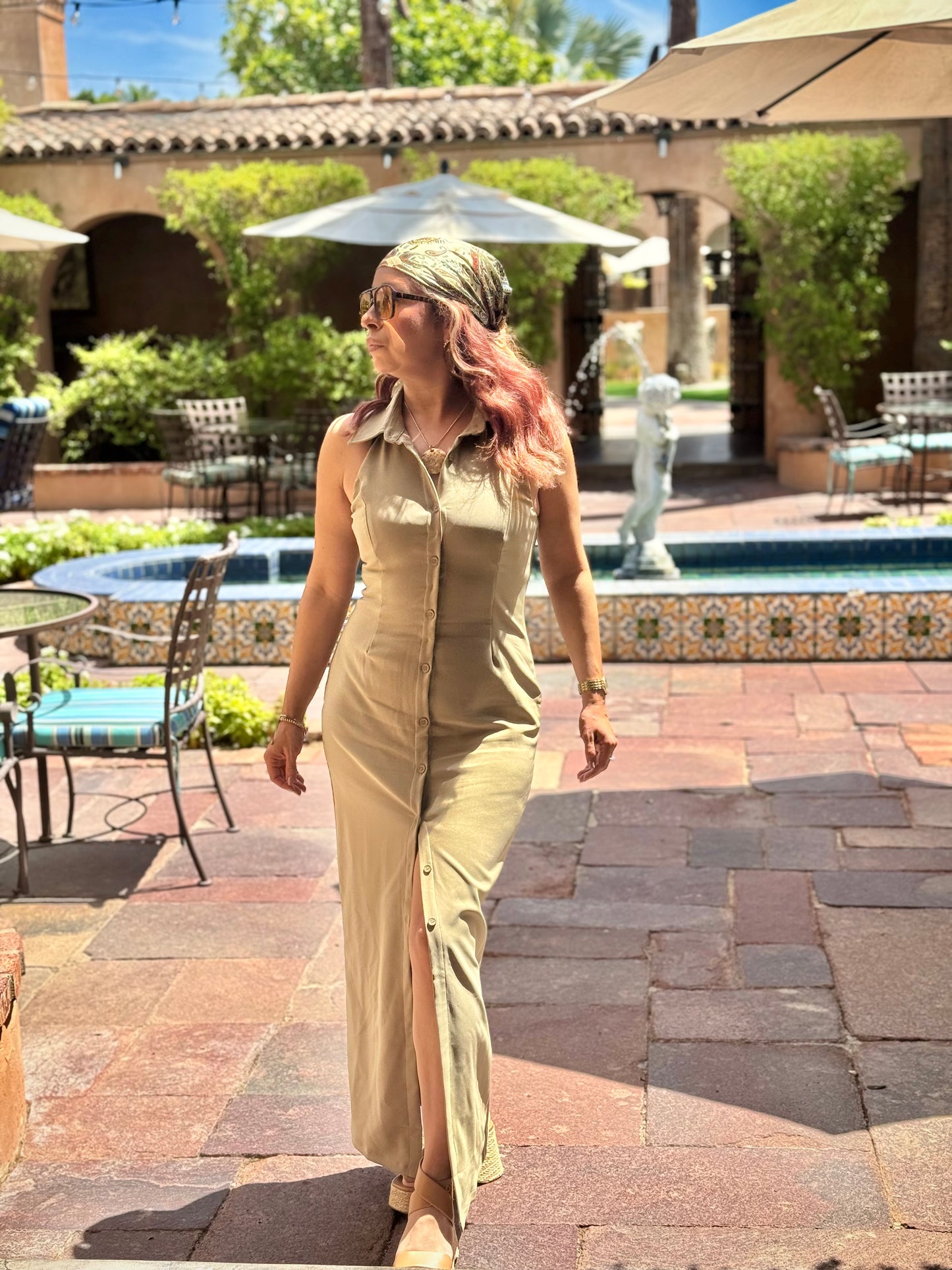 Worth The Wait Maxi Halter Dress