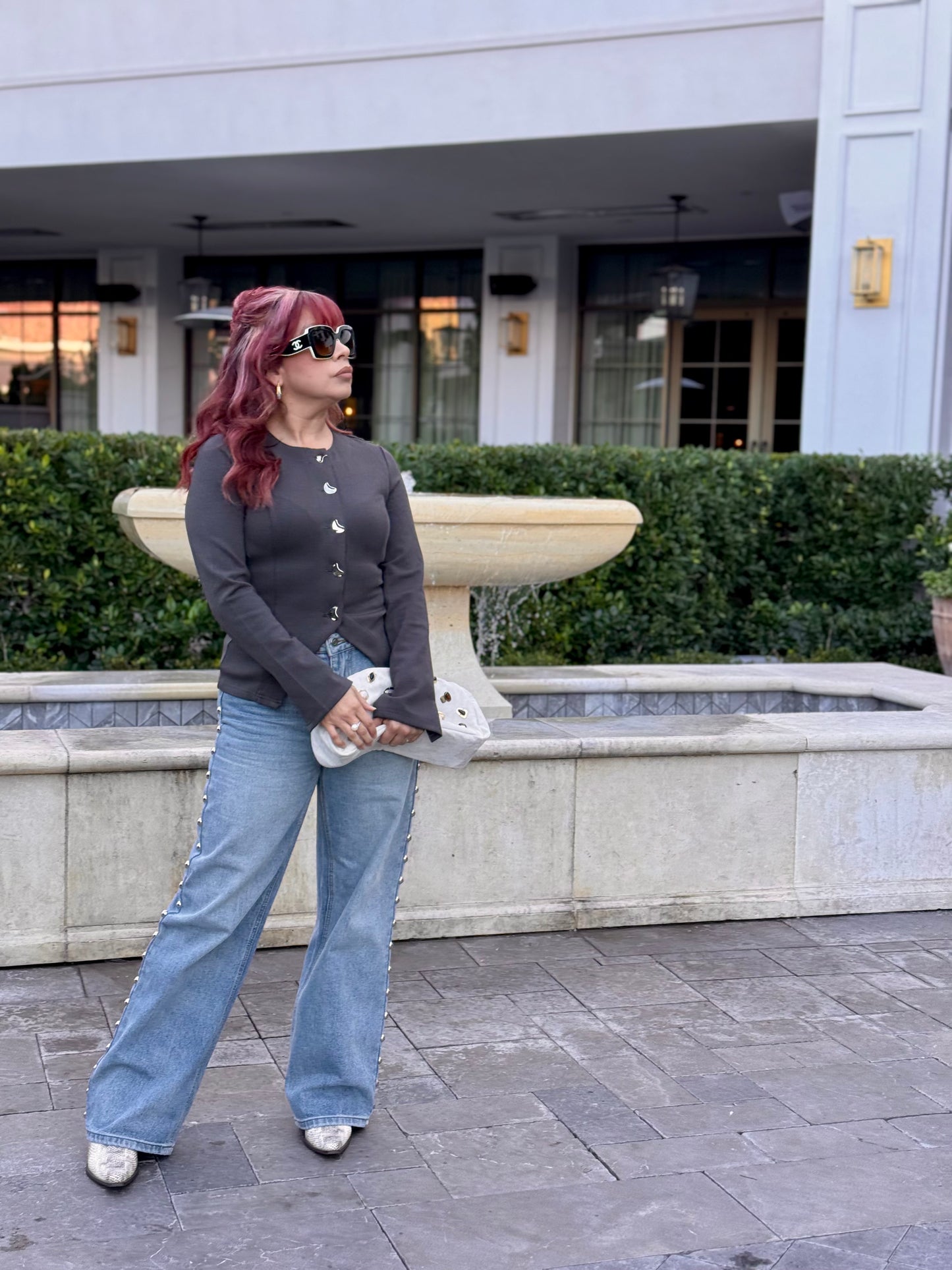 With Intention Charcoal Jacket