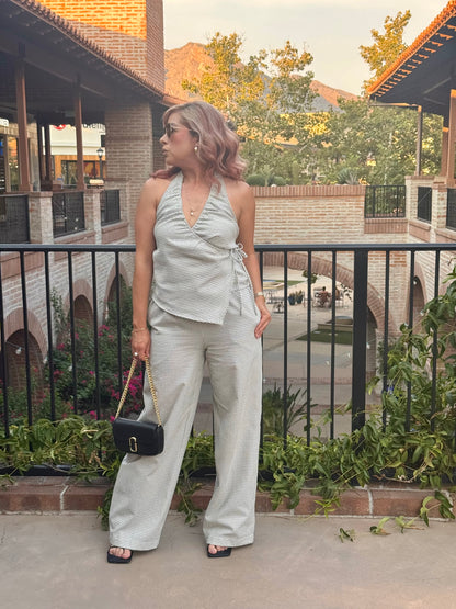 Just Chill Halter Top & Pant Set