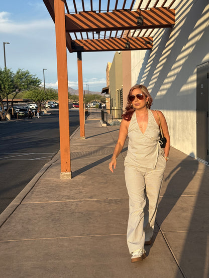 Just Chill Halter Top & Pant Set