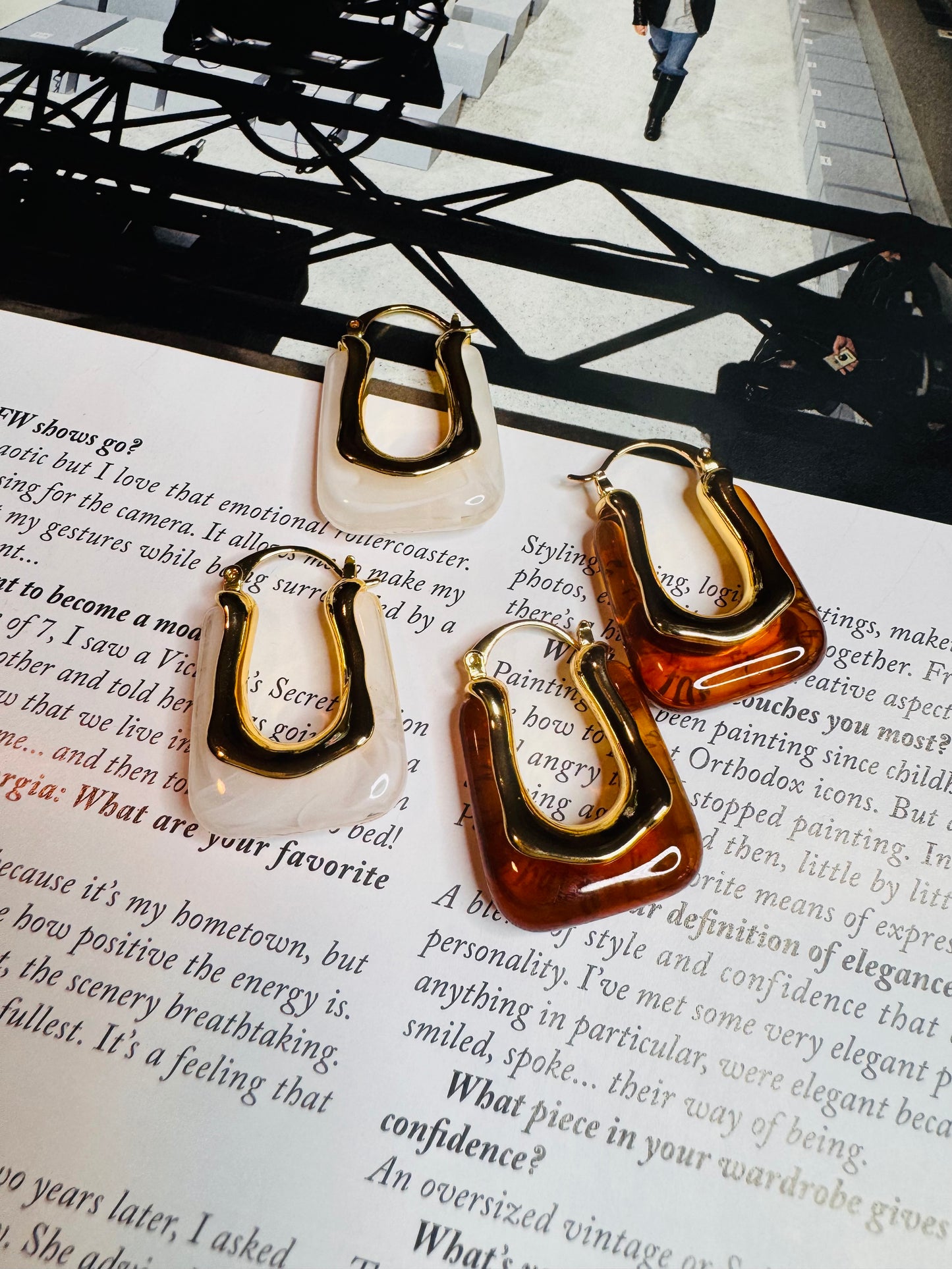 Sweet Destination U-Shaped Earrings