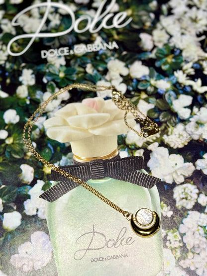 Gold Moonlit Necklace