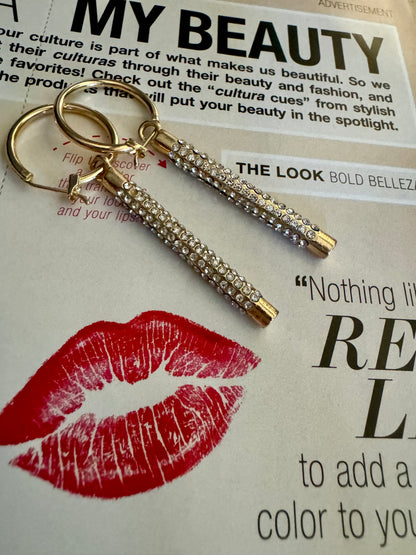 “Shine with Me” Small Hoop