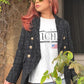 Note to Self Black Blazer Jacket